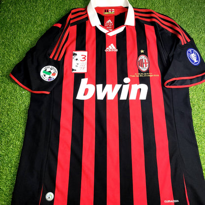 Maldini AC Milan 2009 2010 FAREWELL MATCH Soccer Jersey XL SKU# E84210