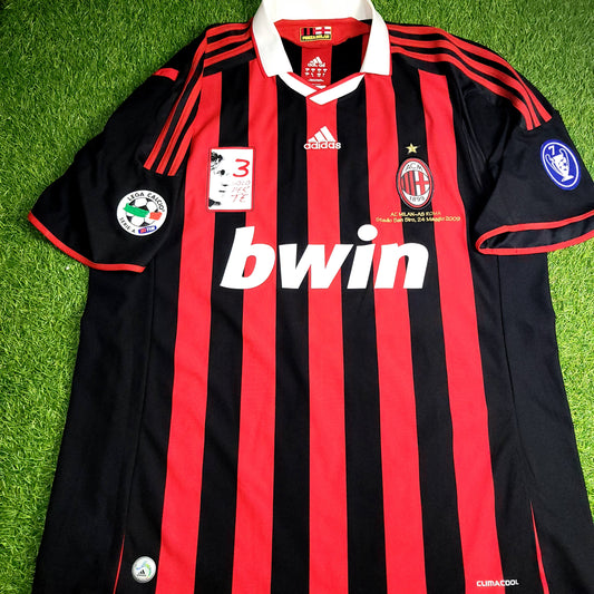 Maldini AC Milan 2009 2010 FAREWELL MATCH Soccer Jersey XL SKU# E84210