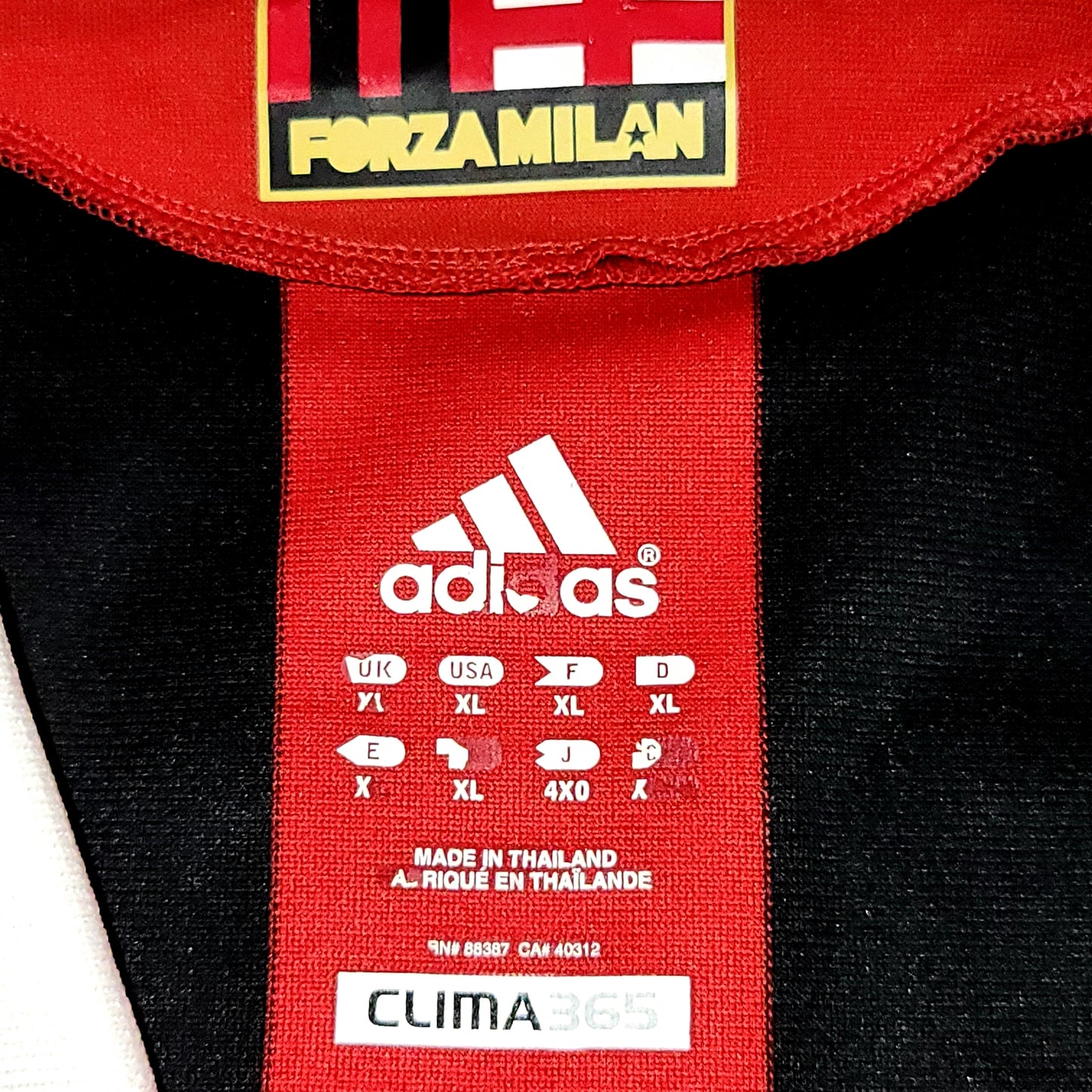 Maldini AC Milan 2009 2010 FAREWELL MATCH Soccer Jersey XL SKU# E84210