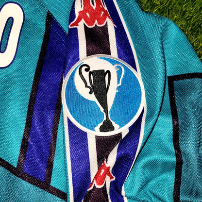 Ronaldo Kappa Barcelona UEFA CUP FINAL 1996 1997 Away Soccer Jersey M