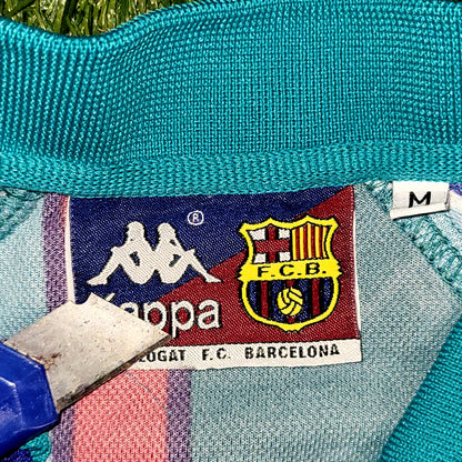 Ronaldo Kappa Barcelona UEFA CUP FINAL 1996 1997 Away Soccer Jersey M