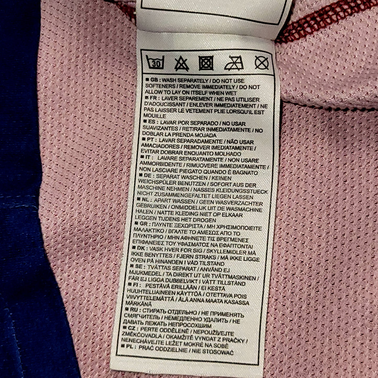 Messi Barcelona TREBLE SEASON 2008 2009 Home Long Sleeve Soccer Jersey XL SKU# 286785-655