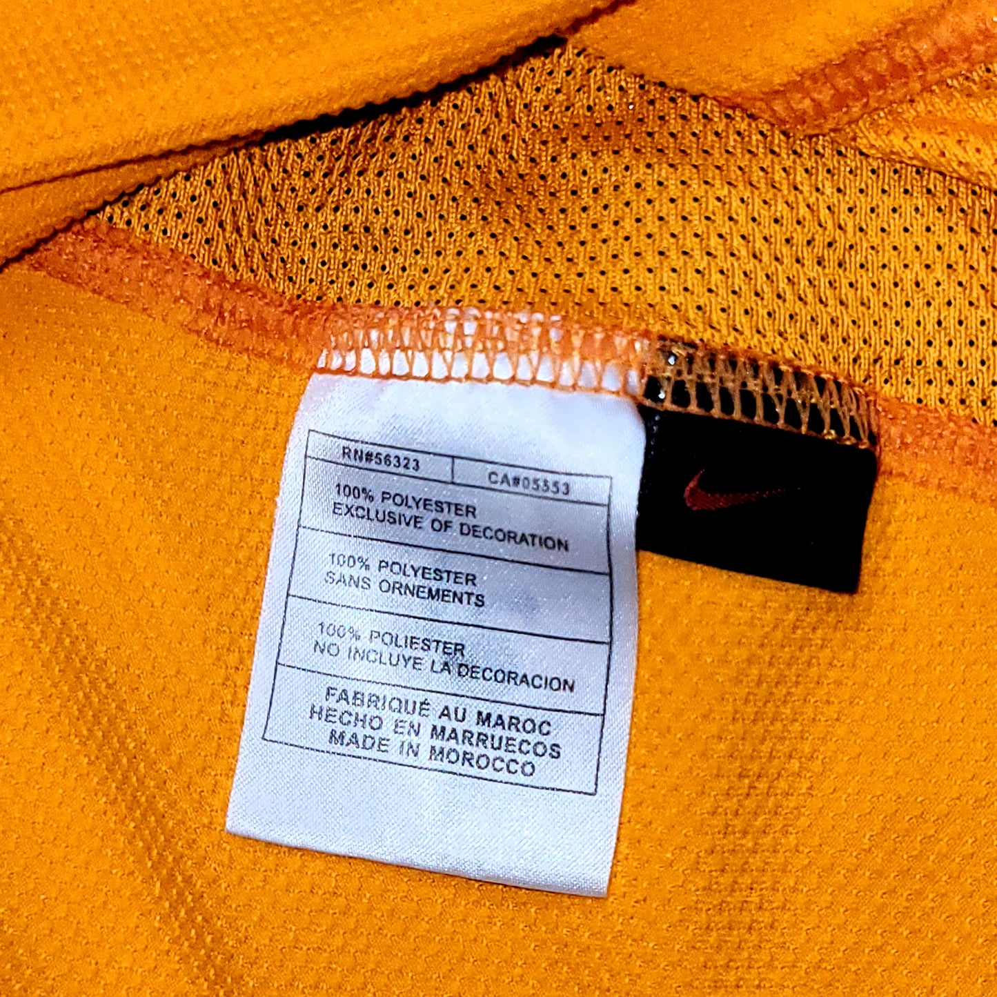 Messi Barcelona 2007 2008 Third Long Sleeve Soccer Jersey M SKU# 244795-818