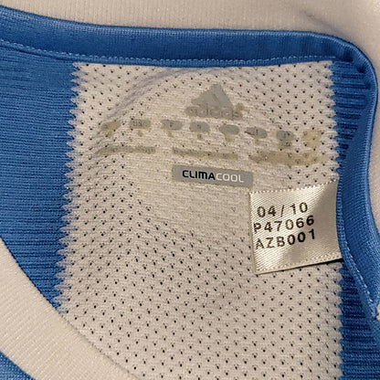 Messi Argentina 2010 WORLD CUP Home Soccer Jersey L SKU# P79919