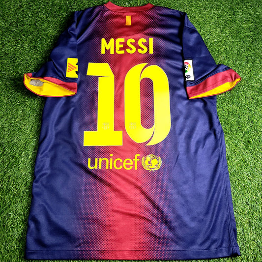 Messi Barcelona 2012 2013 Soccer Jersey M SKU# 478323-410