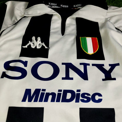 Zidane Juventus 1997 1998 Kappa Home Soccer Jersey XL