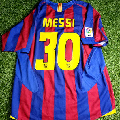 Messi Barcelona 2005 2006 Soccer Jersey M SKU# 195970