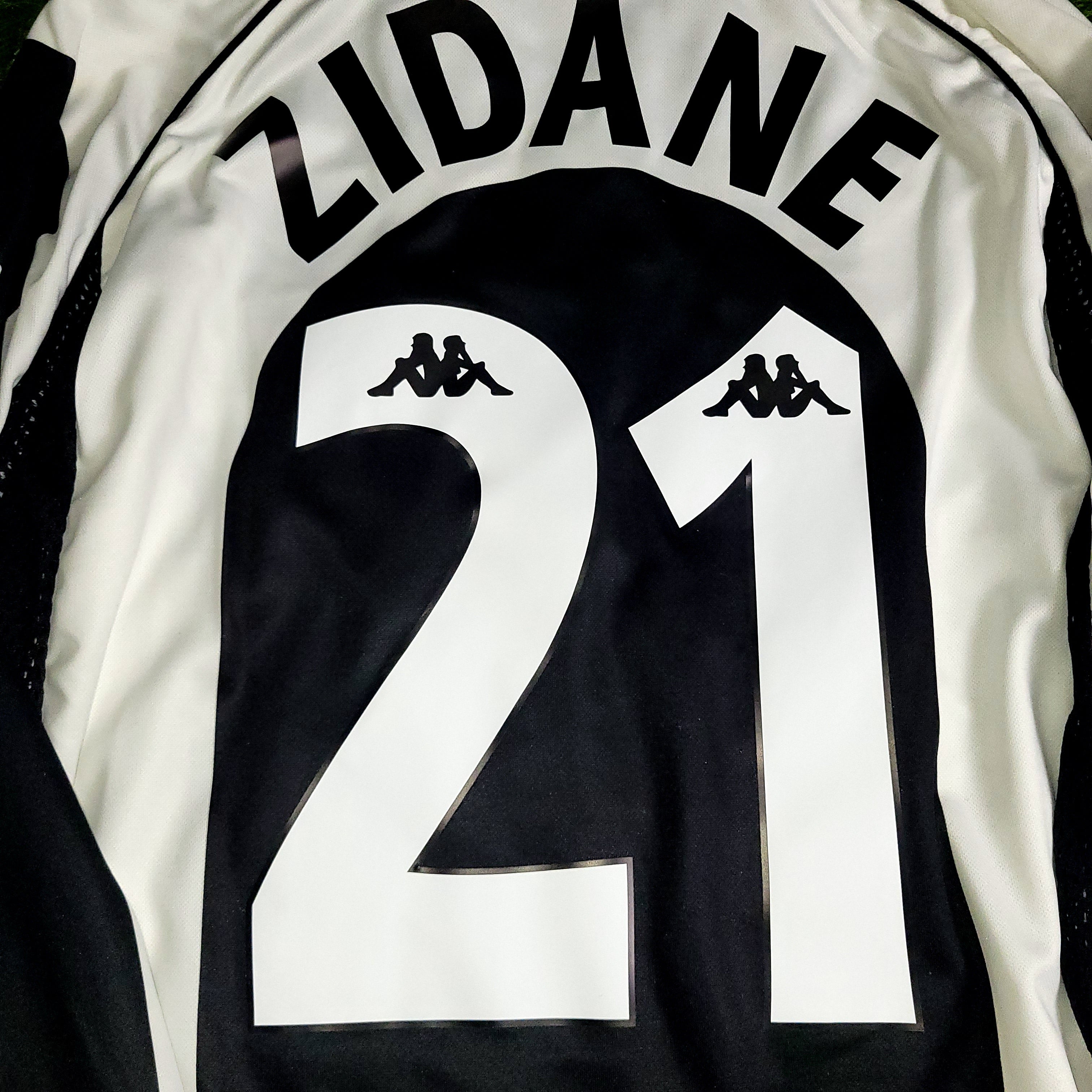 Zidane Juventus 1997 1998 Long Sleeve Kappa Soccer Jersey M