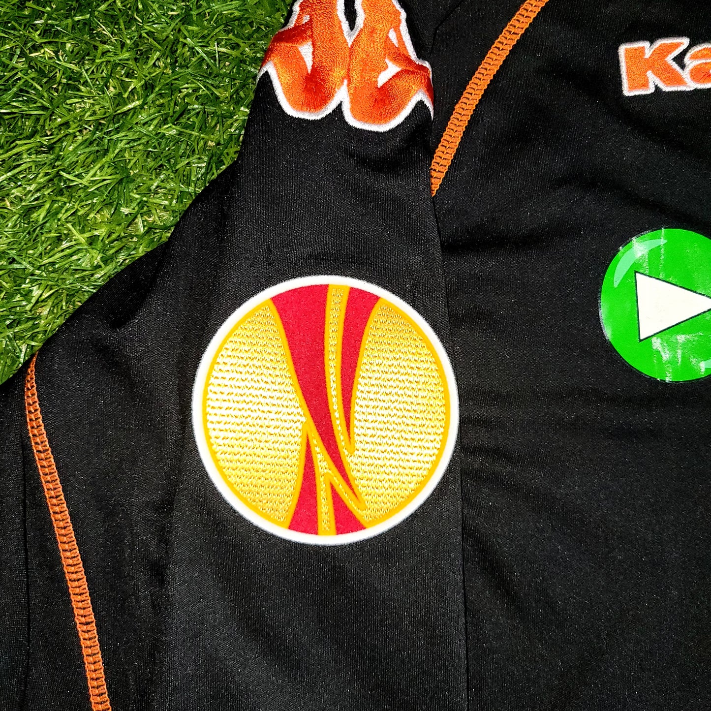 Villa Valencia Kappa 2009 2010 Away Soccer Jersey XL