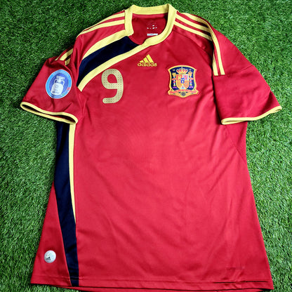 Torres Spain 2009 CONFEDERATIONS CUP Soccer Jersey M SKU# P06574