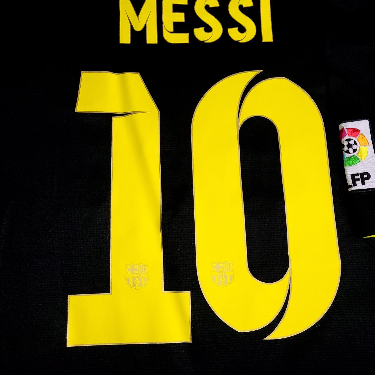 Messi Barcelona 2013 2014 Third Soccer Jersey L SKU# 532824-013 - ForeverSoccerJerseys