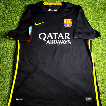 Messi Barcelona 2013 2014 Third Soccer Jersey L SKU# 532824-013 - ForeverSoccerJerseys