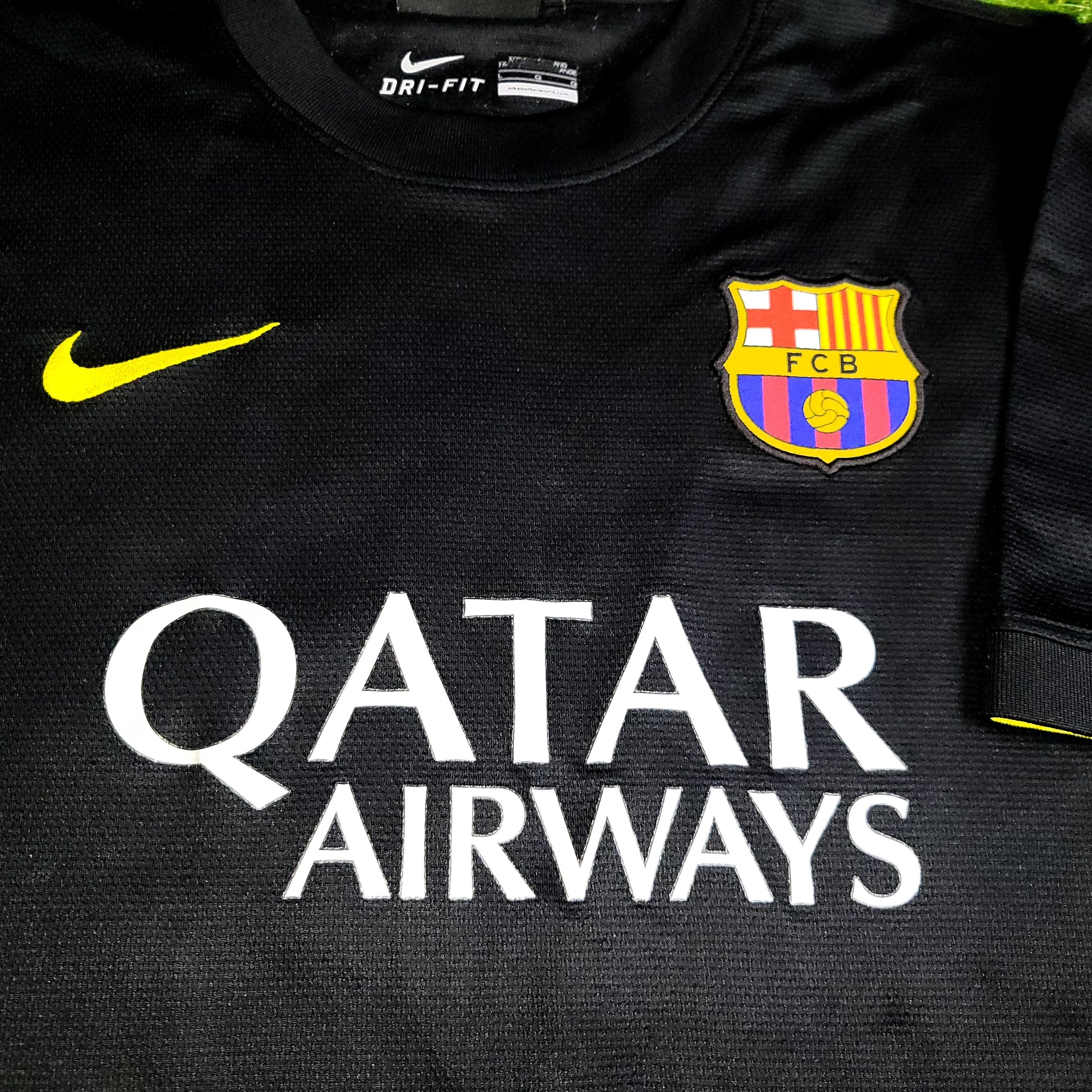 Messi Barcelona 2013 2014 Third Soccer Jersey L SKU# 532824-013 - ForeverSoccerJerseys