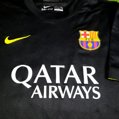 Messi Barcelona 2013 2014 Third Soccer Jersey L SKU# 532824-013 - ForeverSoccerJerseys