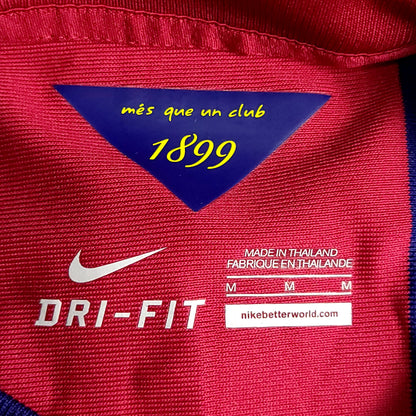 Neymar Barcelona 2014 2015 TREBLE Soccer Jersey M SKU# 610594-422 - ForeverSoccerJerseys