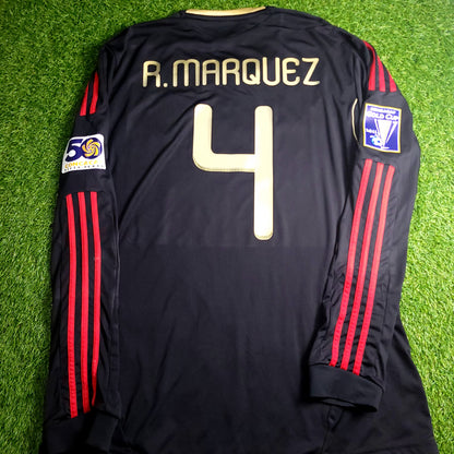 Marquez Mexico 2011 GOLD CUP FINAL Long Sleeve Soccer Away Jersey XL SKU# V13582 - ForeverSoccerJerseys