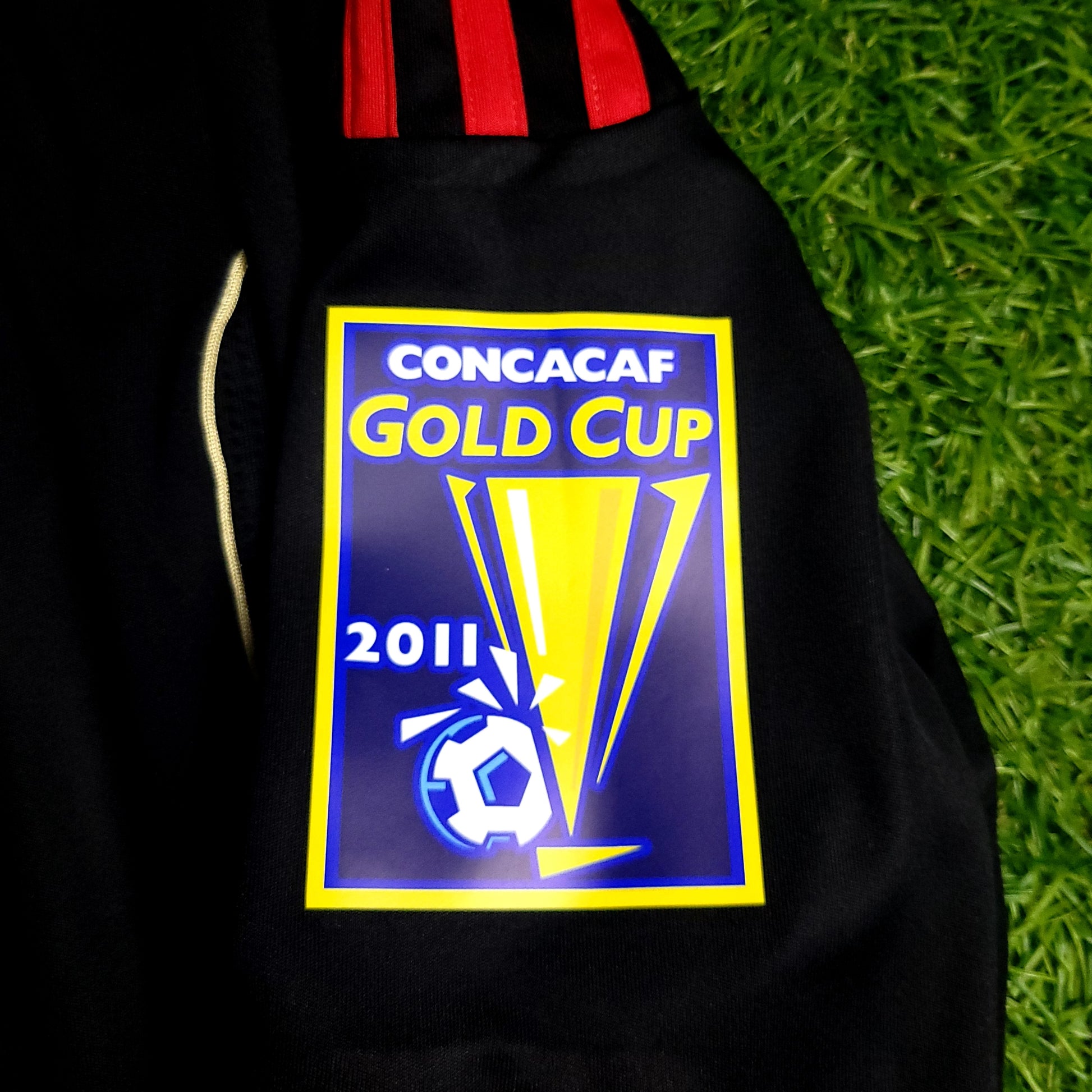 Marquez Mexico 2011 GOLD CUP FINAL Long Sleeve Soccer Away Jersey XL SKU# V13582 - ForeverSoccerJerseys