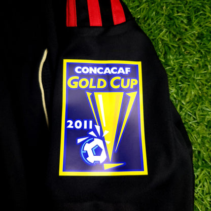 Marquez Mexico 2011 GOLD CUP FINAL Long Sleeve Soccer Away Jersey XL SKU# V13582 - ForeverSoccerJerseys