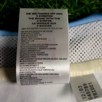 Messi Argentina 2004 2005 DEBUT Home Soccer Jersey L SKU# 645789 - ForeverSoccerJerseys