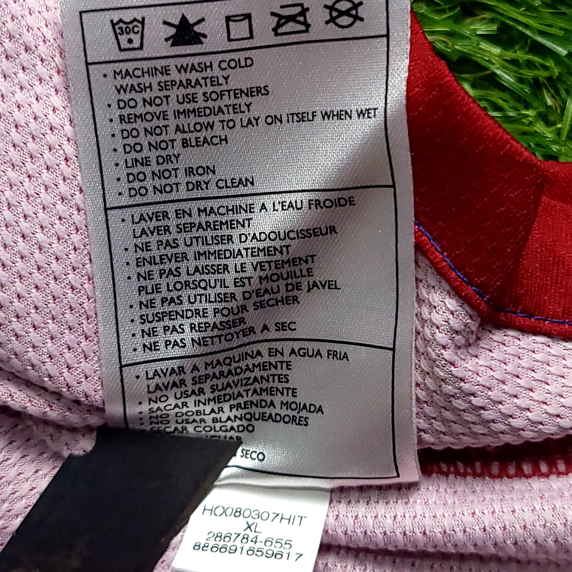 Messi Barcelona TREBLE 2008 2009 Soccer Jersey XL SKU# 286784-655 - ForeverSoccerJerseys