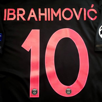 Ibrahimovic PSG Paris Saint Germain 2015 2016 Third UEFA Soccer Jersey M SKU# 658901-011 - ForeverSoccerJerseys