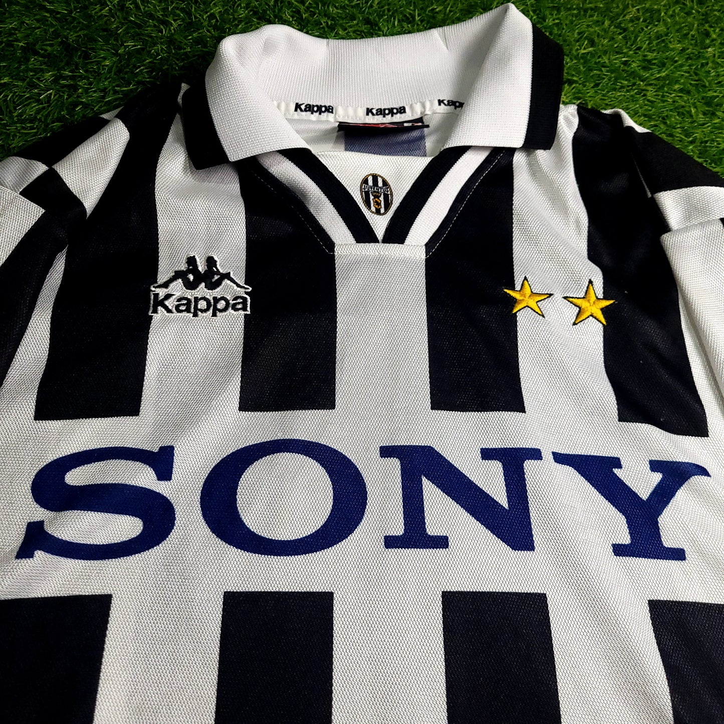 Zidane Juventus Kappa 1996 1997 DEBUT Soccer Jersey L - ForeverSoccerJerseys