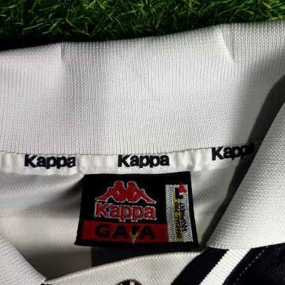 Zidane Juventus Kappa 1996 1997 DEBUT Soccer Jersey L - ForeverSoccerJerseys