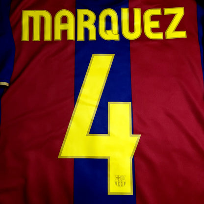 Marquez Barcelona Anniversary 2007 2008 Soccer Jersey L SKU# 237741-655