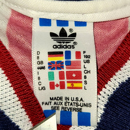 Lalas USA US 1994 WORLD CUP Adidas Home Soccer Jersey L