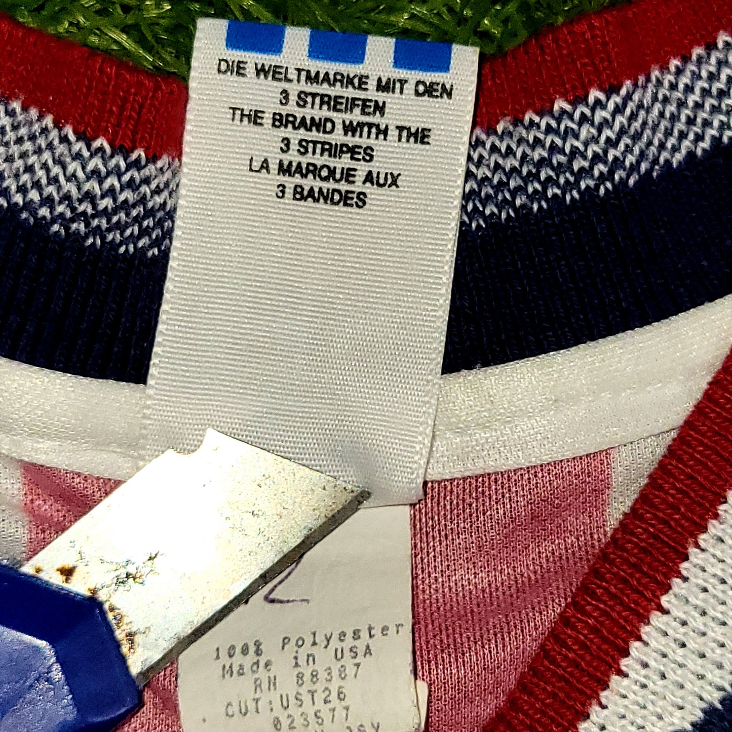 Lalas USA US 1994 WORLD CUP Adidas Home Soccer Jersey L