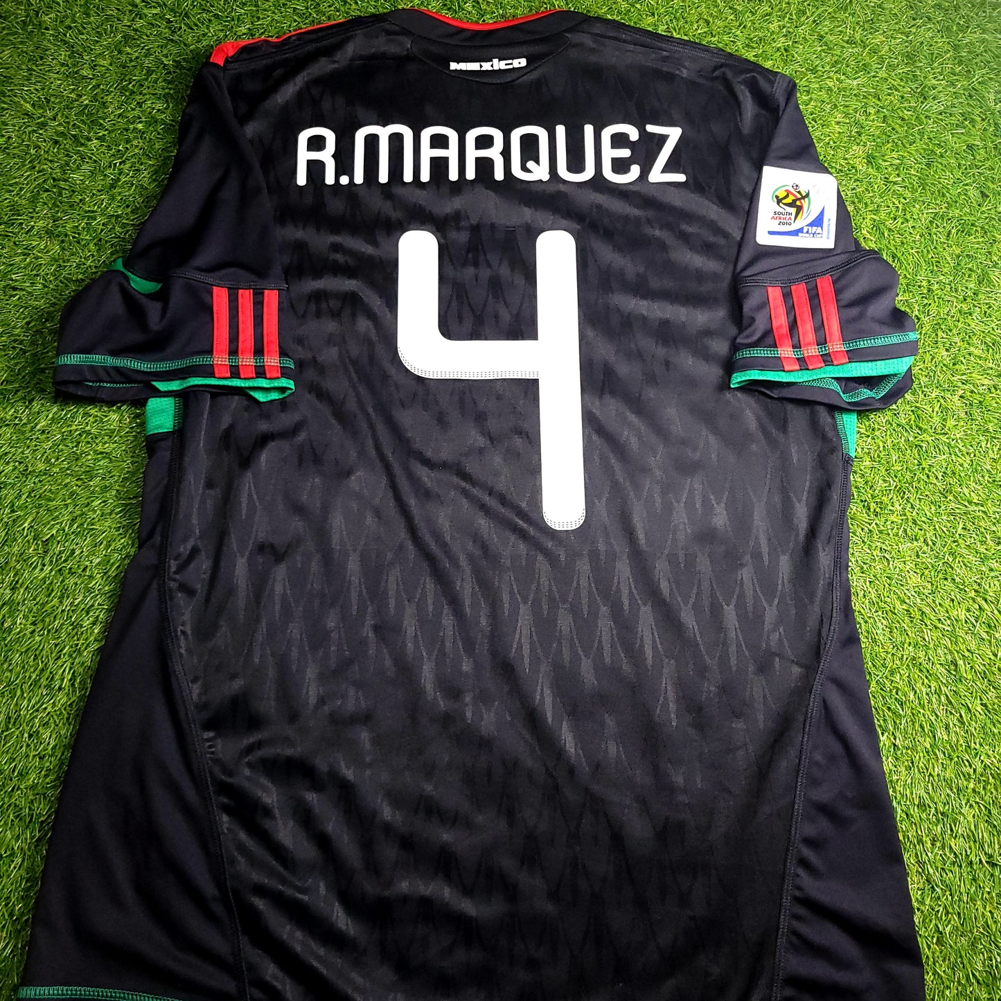 Marquez Mexico 2010 WORLD CUP Away Soccer Jersey XL SKU# P41397