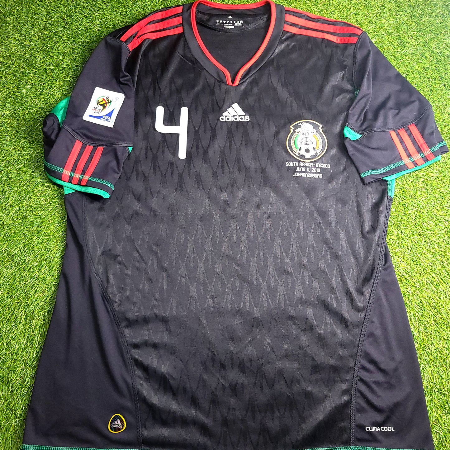 Marquez Mexico 2010 WORLD CUP Away Soccer Jersey XL SKU# P41397