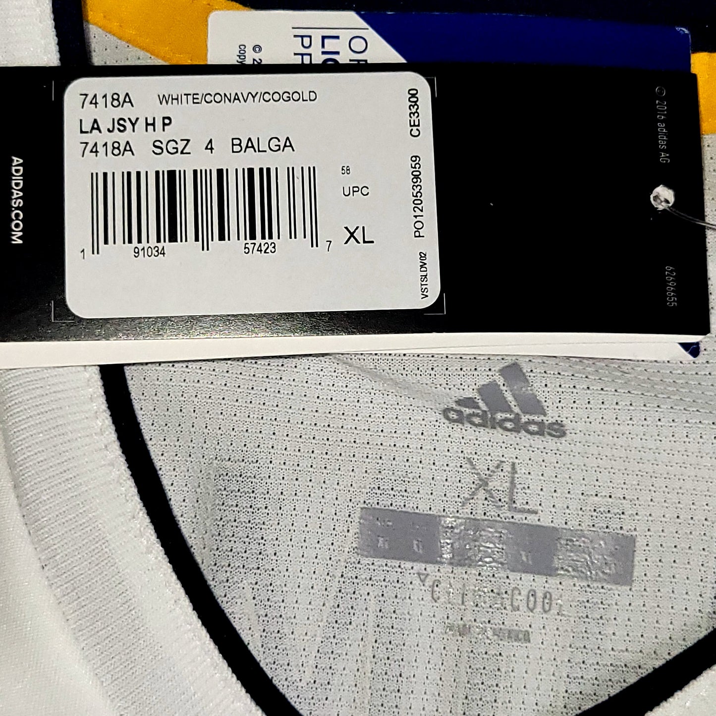 Ibrahimovic LA Galaxy 2018 2019 PLAYER ISSUE Soccer Jersey BNWT XL SKU# CE3300