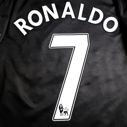 Cristiano Ronaldo Manchester United 2007 2008 Away Soccer Jersey M SKU# 238347-010 - ForeverSoccerJerseys