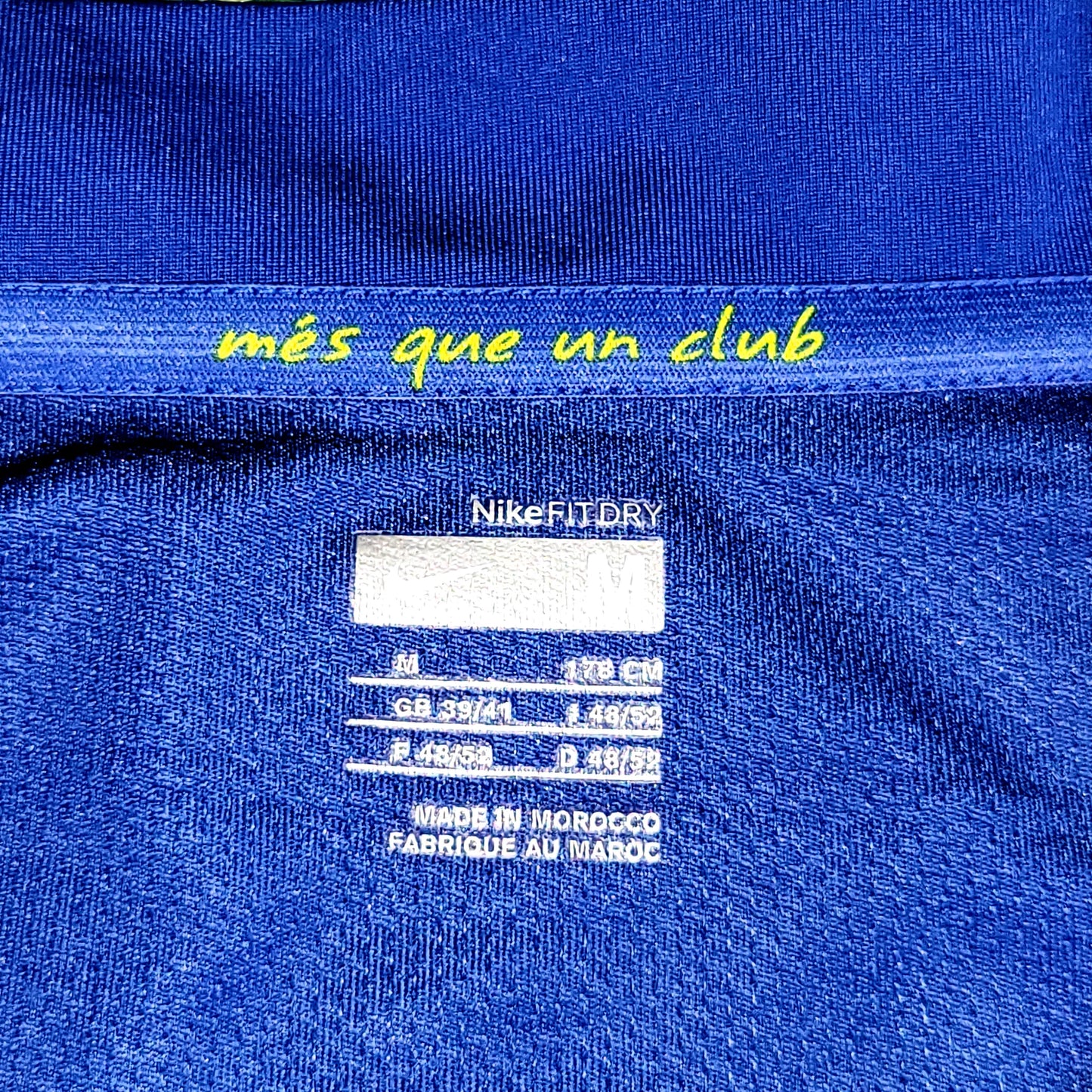 Messi Barcelona 2007 2008 Anniversary Soccer Jersey M SKU# 237741-655 - ForeverSoccerJerseys