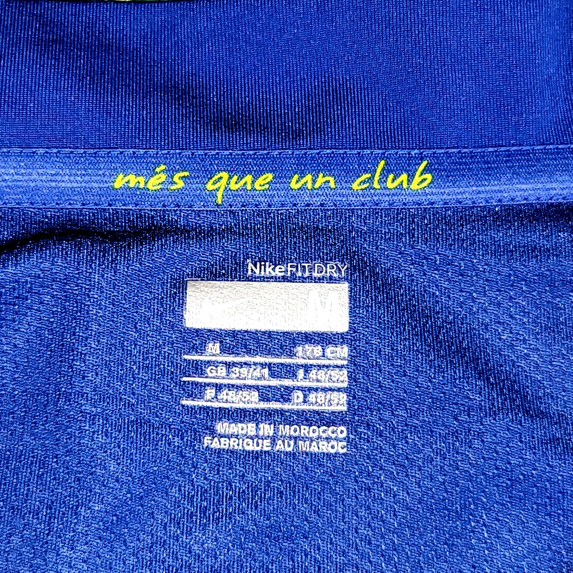 Messi Barcelona 2007 2008 Anniversary Soccer Jersey M SKU# 237741-655 - ForeverSoccerJerseys
