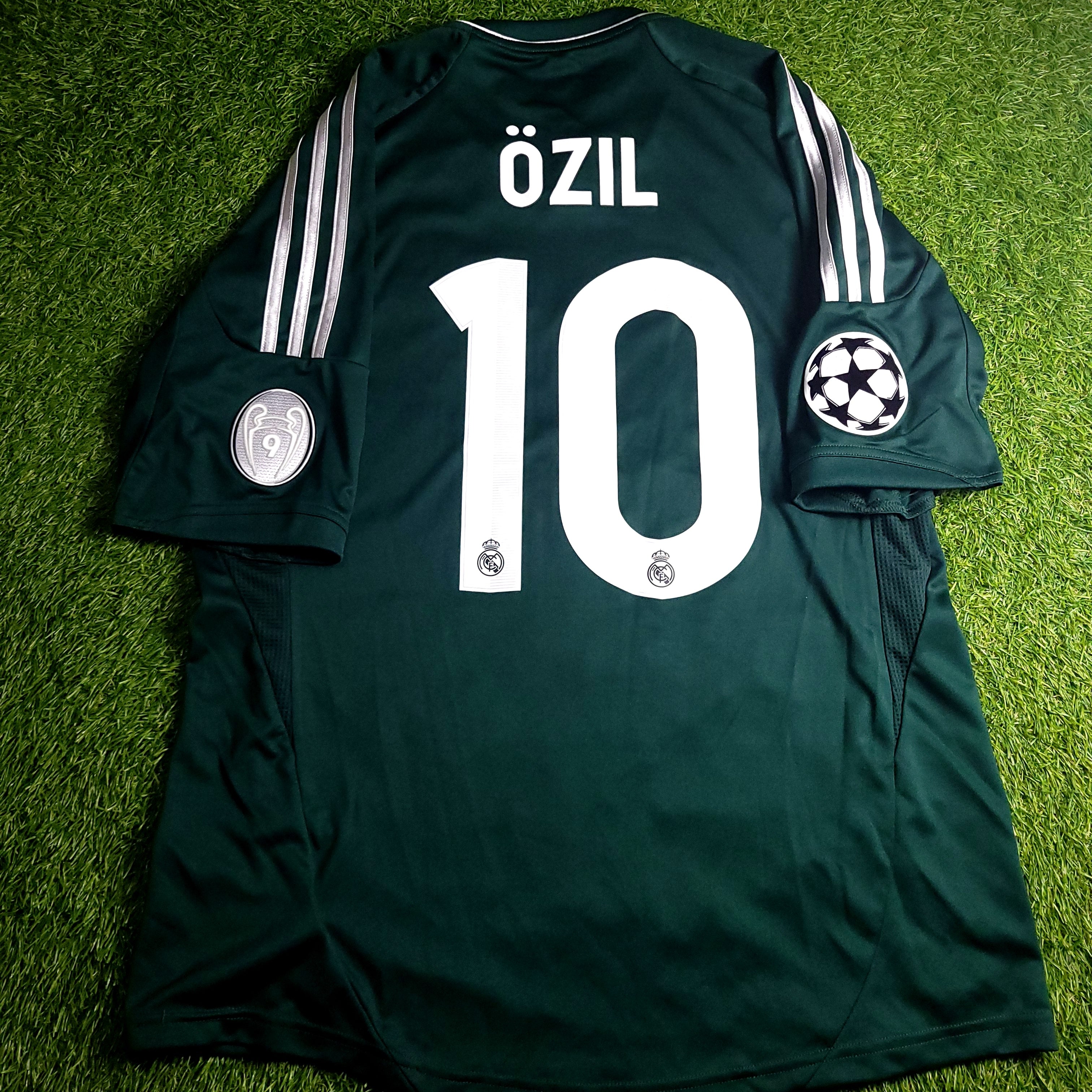 Ozil Real Madrid 2012 2013 Third UEFA Soccer Jersey L SKU# X53540