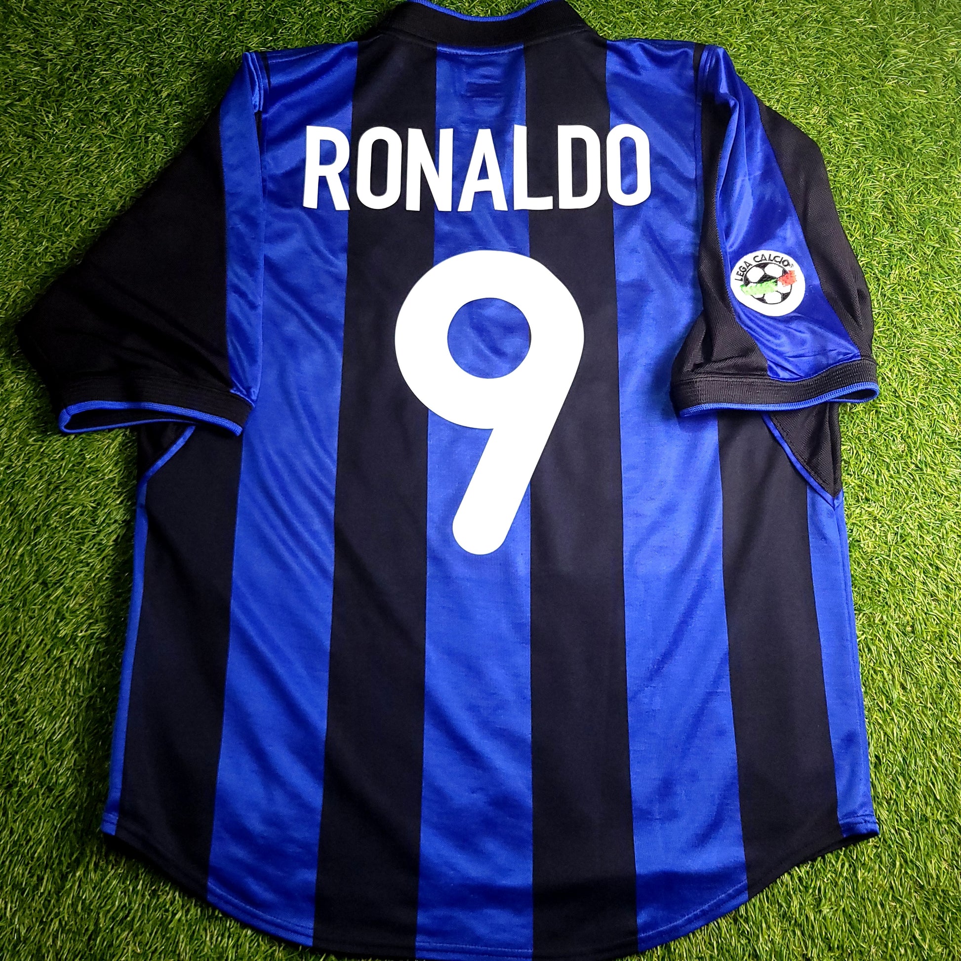 Ronaldo Inter Milan 2000 2001 Home Soccer Jersey M - ForeverSoccerJerseys