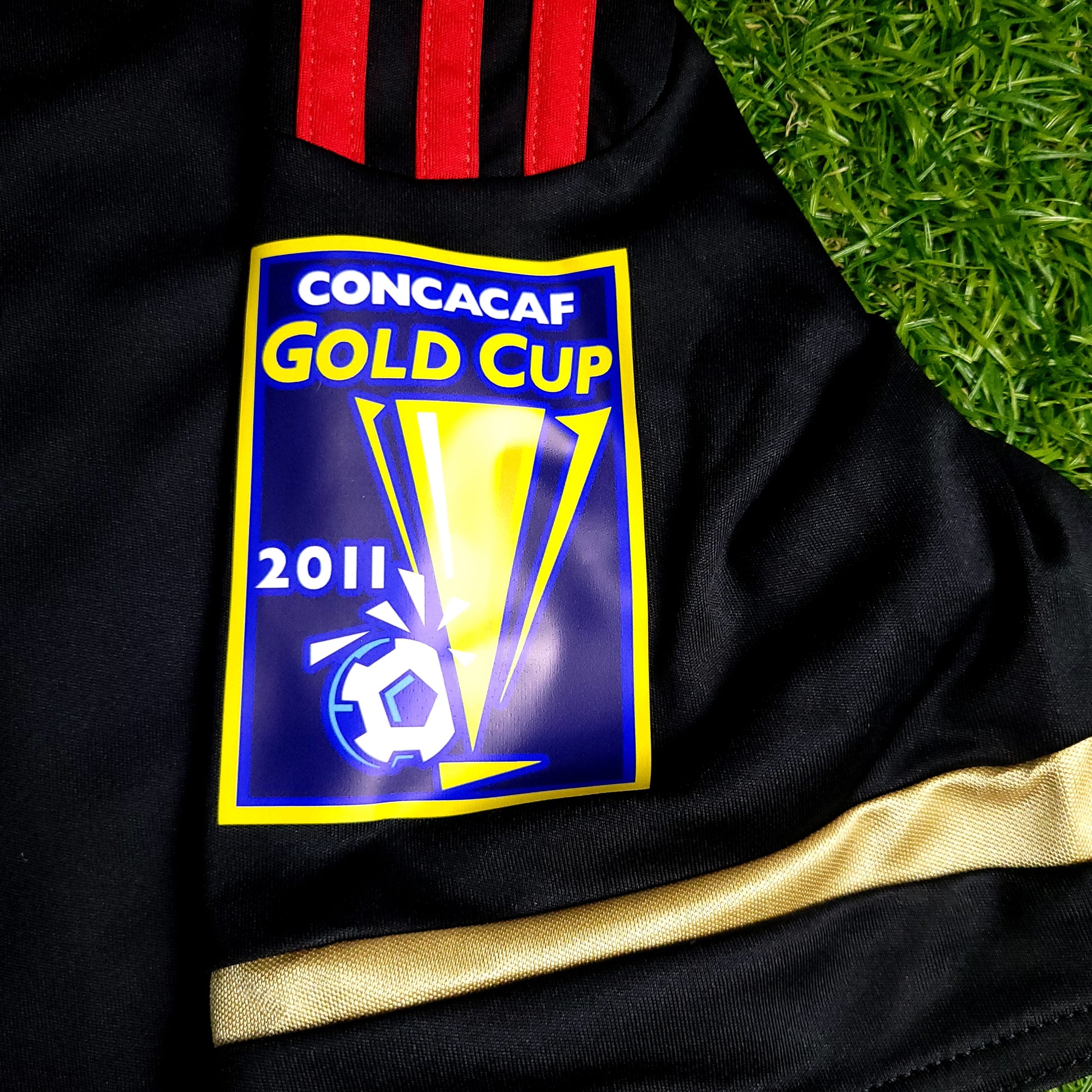 Marquez Mexico 2011 GOLD CUP FINAL Soccer Away Jersey L SKU# V31526 - ForeverSoccerJerseys