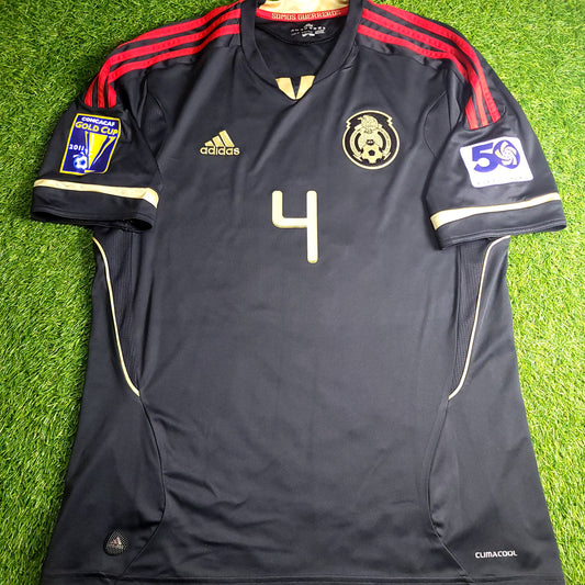 Marquez Mexico 2011 GOLD CUP FINAL Soccer Away Jersey L SKU# V31526