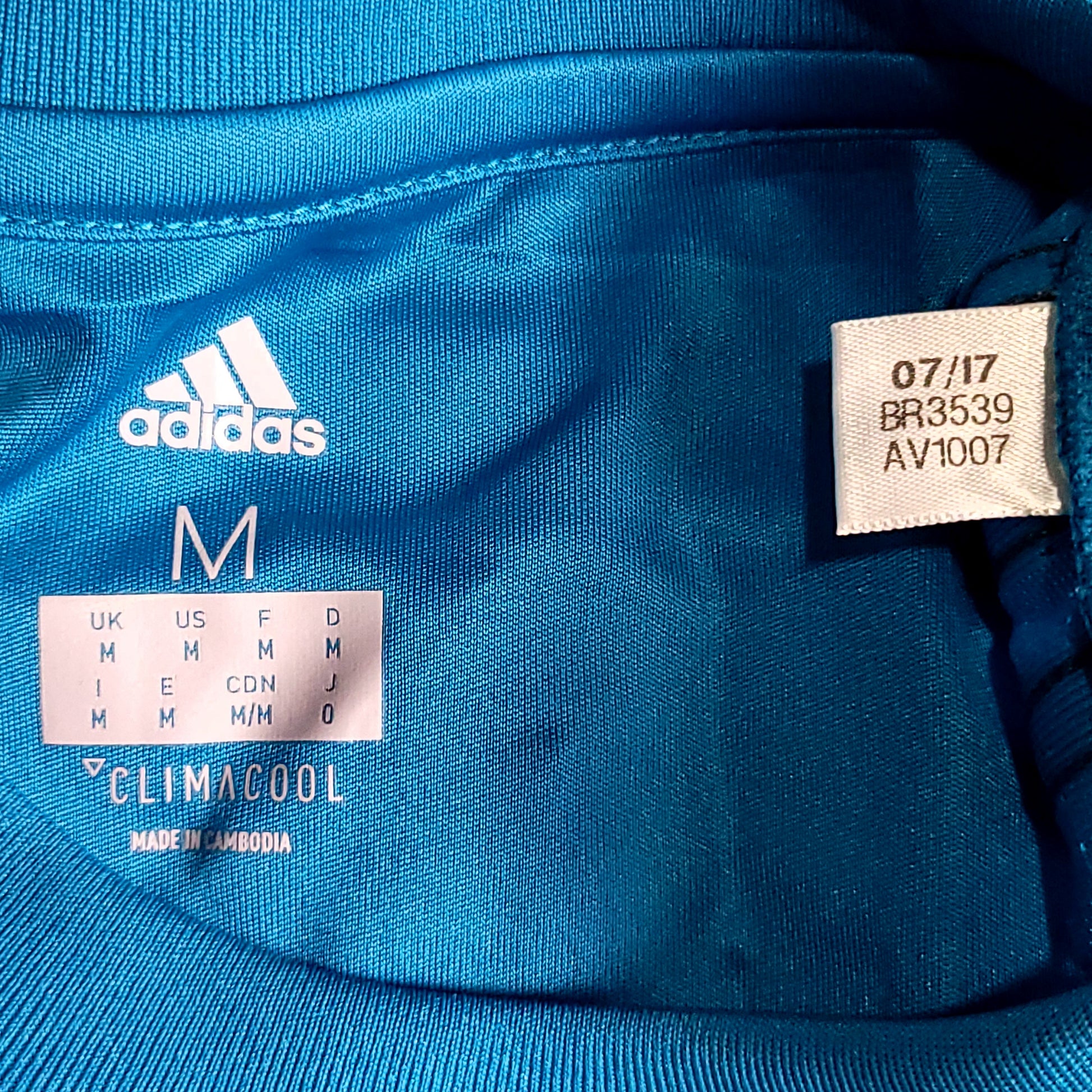 Ramos Real Madrid 2017 2018 SUPERCUP Third Soccer Jersey M SKU# BR3539 - ForeverSoccerJerseys