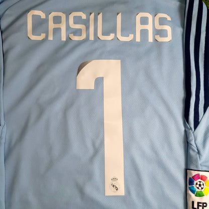 Casillas Real Madrid GK 2008 2009 Soccer Jersey XL SKU# 697795