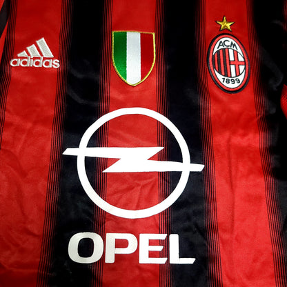 Kaka AC Milan 2004 2005 UEFA Soccer Jersey L SKU# 369572 - ForeverSoccerJerseys