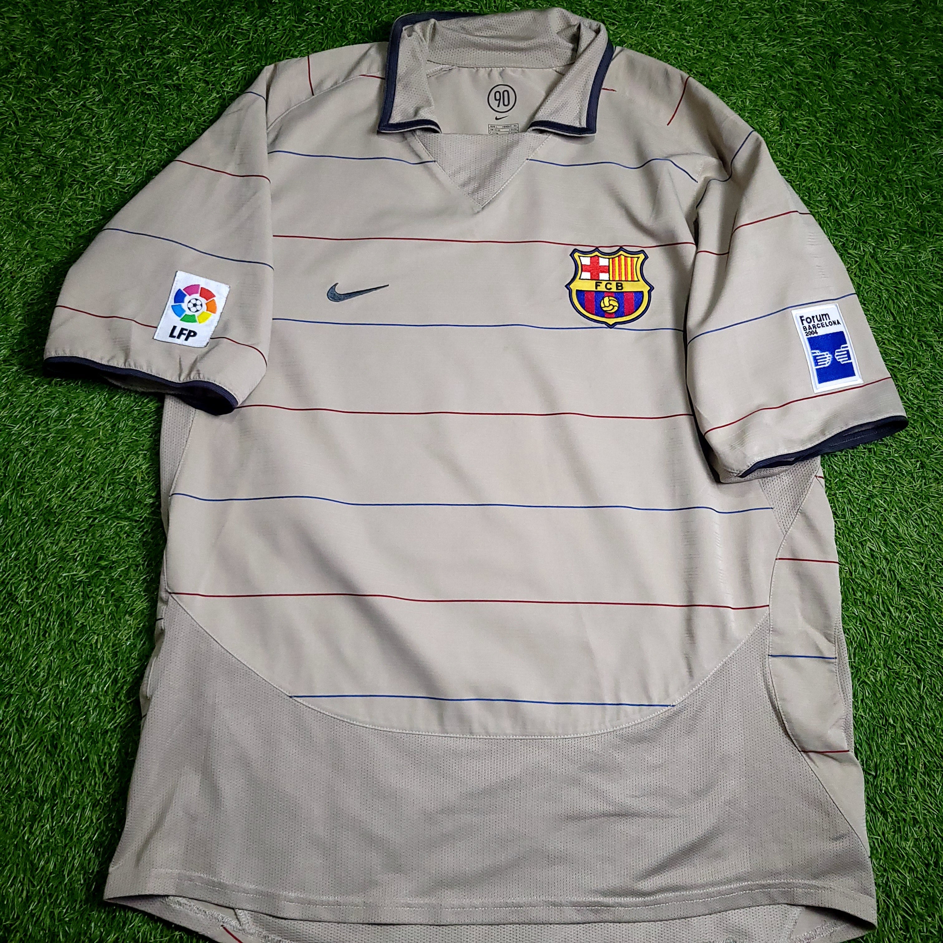FCバルセロナ 2003〜2004シーズン サード&アウェイ ユニフォーム L