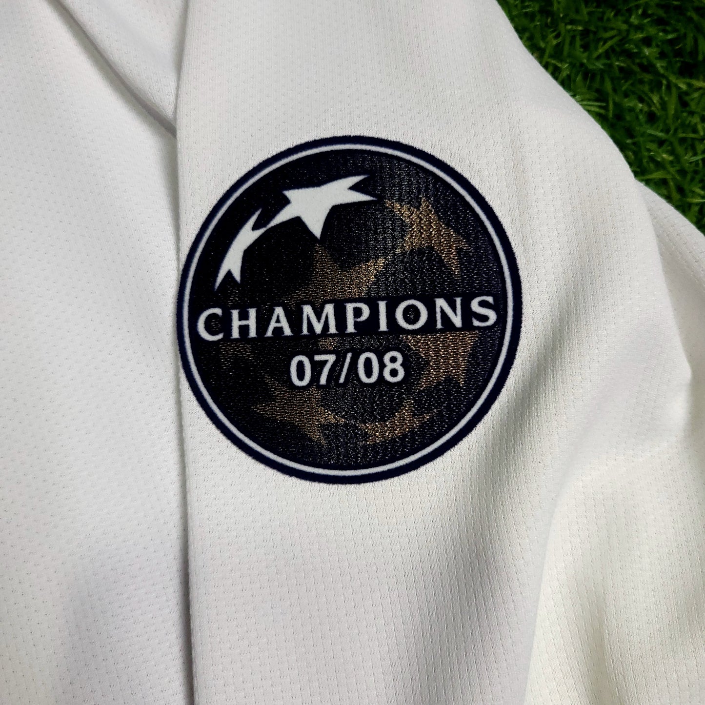 Cristiano Ronaldo Manchester United UEFA FINAL 2008 2009 Away Long Sleeve Soccer Jersey M SKU# 287613-105 - ForeverSoccerJerseys