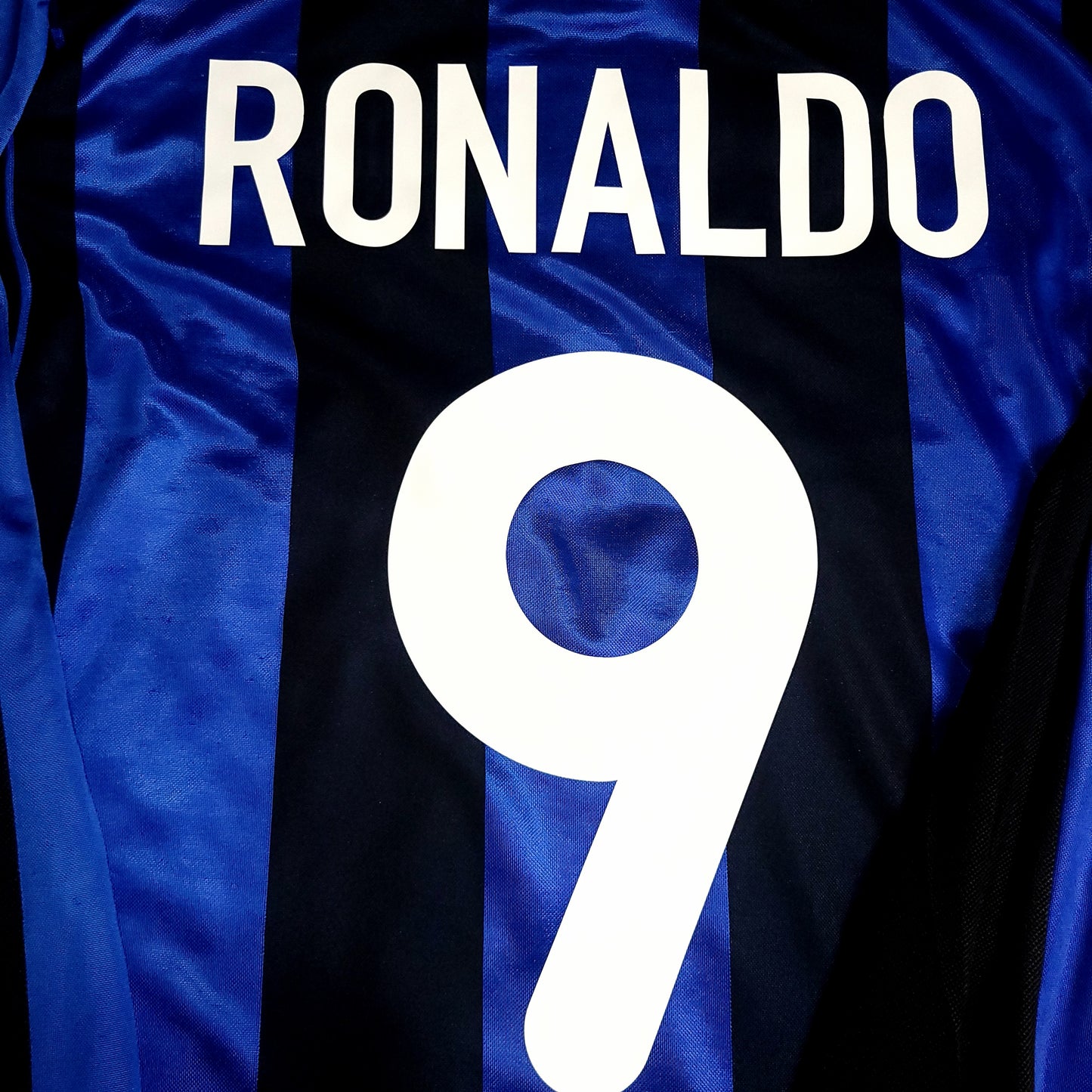 Ronaldo Inter Milan 2000 2001 Long Sleeve Soccer Jersey XL - ForeverSoccerJerseys