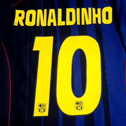 Ronaldinho Barcelona 2004 2005 Away Soccer Jersey XL SKU# 118862 - ForeverSoccerJerseys