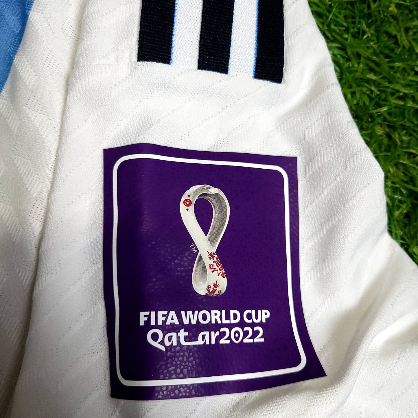 Messi Argentina 2022 WORLD CUP FINAL PLAYER ISSUE Soccer Jersey BNWT XL SKU# HF2157 - ForeverSoccerJerseys