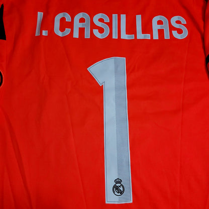 Casillas Real Madrid 2012 2013 Anniversary Soccer Jersey L SKU# W41868 - ForeverSoccerJerseys