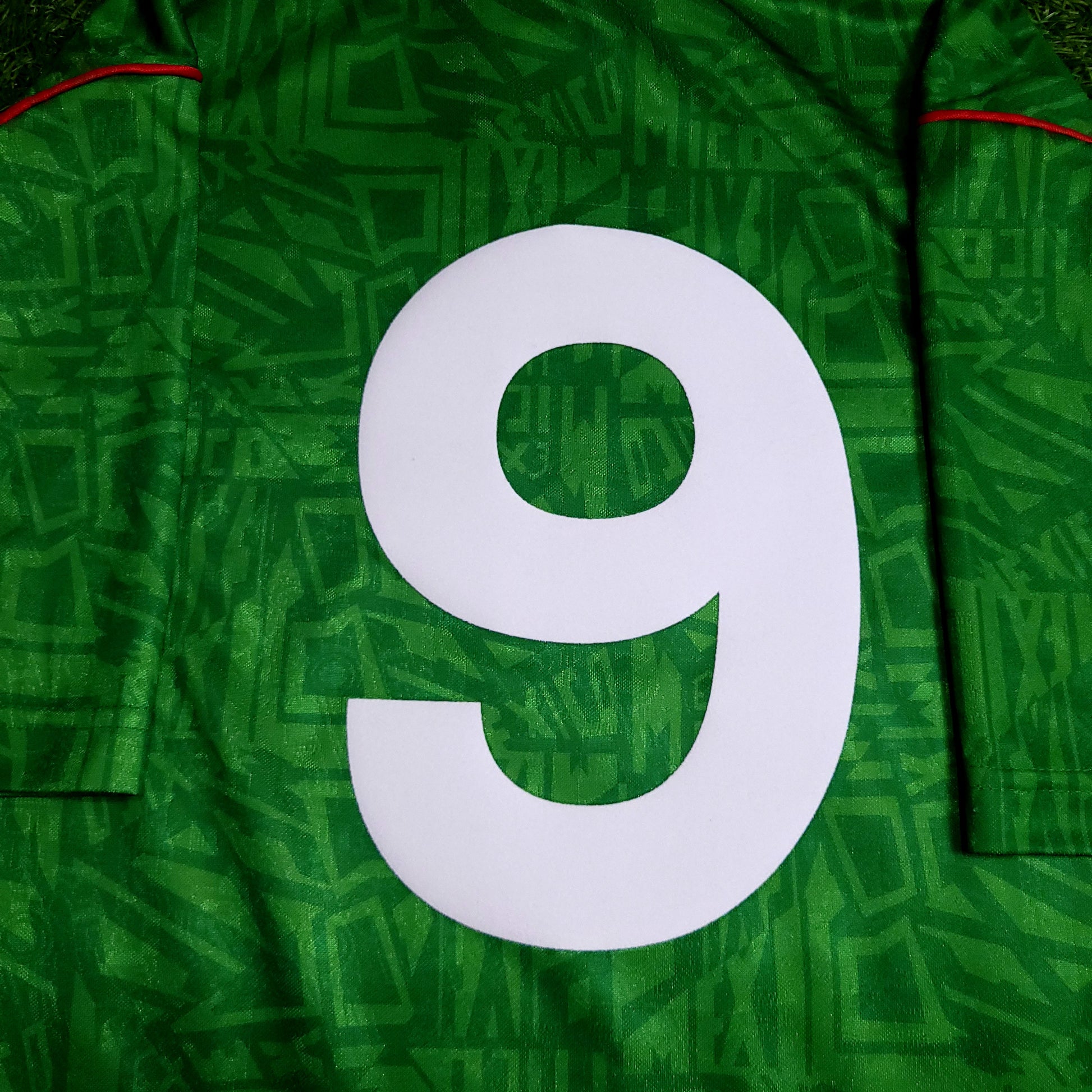 Hugo Sanchez Mexico Umbro 1993 COPA AMERICA Soccer Jersey L - ForeverSoccerJerseys